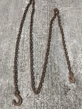 Iron hook chain for sale  WARE