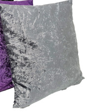 Crushed velvet cushion for sale  GLASGOW