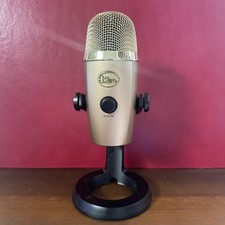 Usado, Blue Yeti nano microfone USB dourado preto estúdio podcast streaming PC Mac com cabo comprar usado  Enviando para Brazil