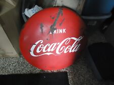 RARO VINTAGE ANTIGO PLACA DE REFRIGERANTE POP DE METAL COCA COLA COCA ORIGINAL PESADO AUTÊNTICO comprar usado  Enviando para Brazil