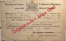 Entlassungsurkunde infanterie  gebraucht kaufen  Deutschland