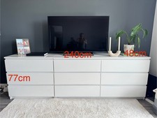 Malm chest drawers for sale  SALFORD