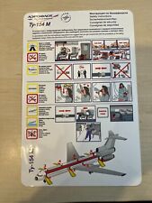 Safety card aeroflot gebraucht kaufen  Lehrte