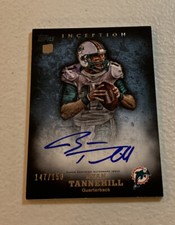 Usado, 2012 Ryan Tannehill Inception autógrafo azul 147/150 Tennessee Titans comprar usado  Enviando para Brazil