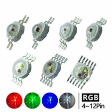 Fonte de luz colorida chip LED 3W 6W 9W 15W 18W RGBW RGBWY RGBWYV alta potência comprar usado  Enviando para Brazil