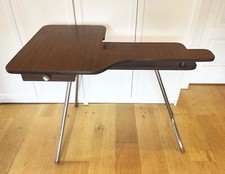 Usado, Mesa dobrável vintage Sirco costura vários níveis gaveta recortada de dois níveis comprar usado  Enviando para Brazil