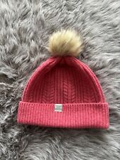 Joules pink bobble for sale  PORTHCAWL