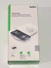 Belkin Boost Charge 10W carregamento sem fio almofada dupla - Branco CAIXA ABERTA comprar usado  Enviando para Brazil
