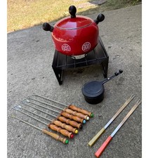 Vintage red enamel for sale  Peoria
