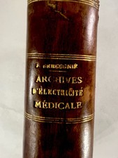 Electrotherapy Medicine Archives d'Électricité Médicale ~ 1904 Bound Volume segunda mano  Embacar hacia Mexico