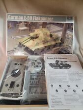 Kit Tanque Militar Modelo Trompetista 1/35 Alemán E-50 Flakpanzer 01537, usado segunda mano  Embacar hacia Argentina