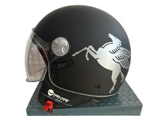 Motorradhelm mattschwarz helmo gebraucht kaufen  Deutschland