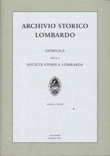 Archivio storico lombardo. usato  Cambiago
