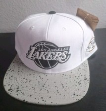 Boné Snapback Los Angeles Lakers NBA Cimento Top Branco/Prata Mitchell & Ness, usado comprar usado  Enviando para Brazil