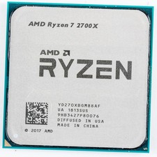 Processador AMD Ryzen 7 2700X YD270XBGM88AF AM4 3.7GHz oito núcleos pronto para Windows 11 comprar usado  Enviando para Brazil