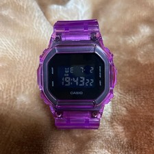 Free DW 5600BB Veludo Substituição G SHOCK CASIO Roxo Esqueleto Transparente Spe, usado comprar usado  Enviando para Brazil