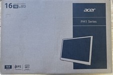 Monitor LCD Widescreen Acer PM161Q 15,6" - Preto - Novo em folha - Caixa aberta, usado comprar usado Monitor LCD Widescreen Acer PM161Q 15,6" - Preto - Novo em folha - Caixa aberta, usado comprar usado  Enviando para Brazil