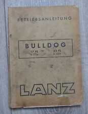 Lanz bulldog d1706 d'occasion  Expédié en Belgium