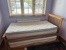 Solid oak single for sale  LONDON
