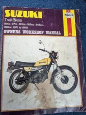 Suzuki trail bikes for sale  GREENOCK