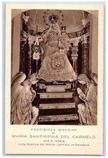Cartão postal Maria Santissima Del Carmelo Basílica Del Monte na Palestina Israel comprar usado  Enviando para Brazil