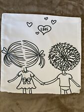Housse coussin 45x45 d'occasion  La Côte-Saint-André