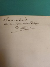 Nisard charles correspondance usato  Torino