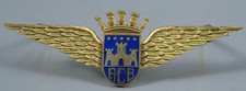 Usado, INSIGNIA O EMBLEMA AVIACION. CORONA MURAL.                        comprar usado  Enviando para Brazil