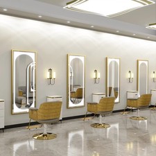 Konsola konsoleta fryzjerska barberska lustro fryzjerskie 170x70 LED PRO na sprzedaż  PL