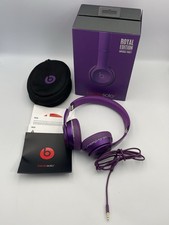 Fones de ouvido Beats by Dr. Dre Solo2 headband com fio - Violeta imperial - Edição limitada, usado comprar usado  Enviando para Brazil