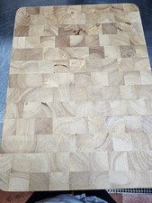 Solid wooden chopping for sale  LEEDS