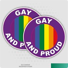Gay proud stickers for sale  OLDHAM
