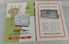 C12/2x Forno Pubblicità Su Carta - 1950er J Malag + Wamsler Elektro/Carbone/S98, usado comprar usado  Enviando para Brazil