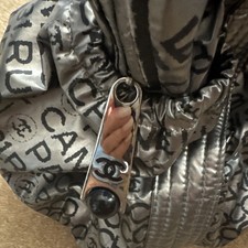 Chanel silver nylon for sale  RYE