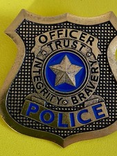 Plaque officier police d'occasion  Marseillan