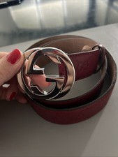 Gucci gürtel bordeaux gebraucht kaufen  Alsdorf