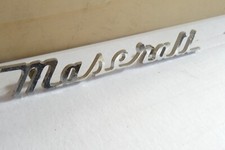 Badge scritta maserati usato  Santena