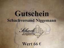 Schachversand niggemann gutsch gebraucht kaufen  Berlin