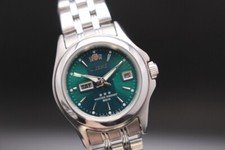 [EXC+5] Orient NQ1Q-Q0 relógio feminino automático mostrador verde data do dia 27mm JAPÃO comprar usado  Enviando para Brazil