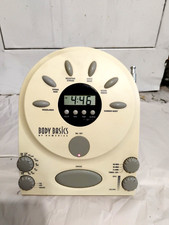 HoMedics Vintage Rádio Relógio Portátil ALARME Bateria Acústica Spa Corpo Noções Básicas comprar usado  Enviando para Brazil