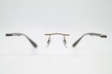 Óculos Ray Ban RB 8765 Liteforce bronze prata marrom armações sem aro novo comprar usado  Enviando para Brazil