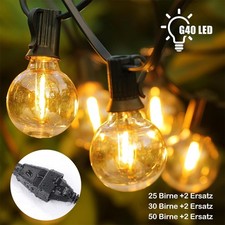 Led lichterkette außen gebraucht kaufen  Deutschland