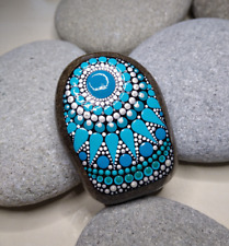 Mandala stein türkis gebraucht kaufen  Friedrichshafen