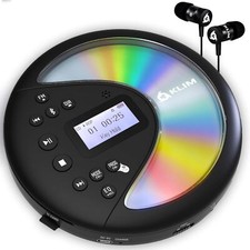 Walkman leitor de CD portátil KLIM Discover com transmissor FM, Bluetooth, SD, MP3 comprar usado  Enviando para Brazil