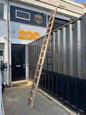 Wooden ladder long for sale  SLOUGH