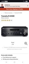 Yamaha rs500 receiver for sale  Fort Myers