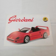Brochure giordani ferrari usato  Forli