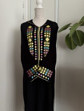 Jelaba traditionnelle noire d'occasion  Villeneuve-d'Ascq-