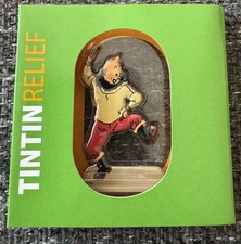 Tintin metal embossed for sale  READING