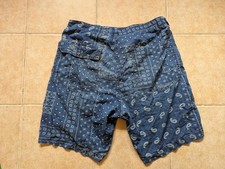  Bermuda masculina Armani Exchange tamanho 34 azul marinho algodão claro original  comprar usado  Enviando para Brazil